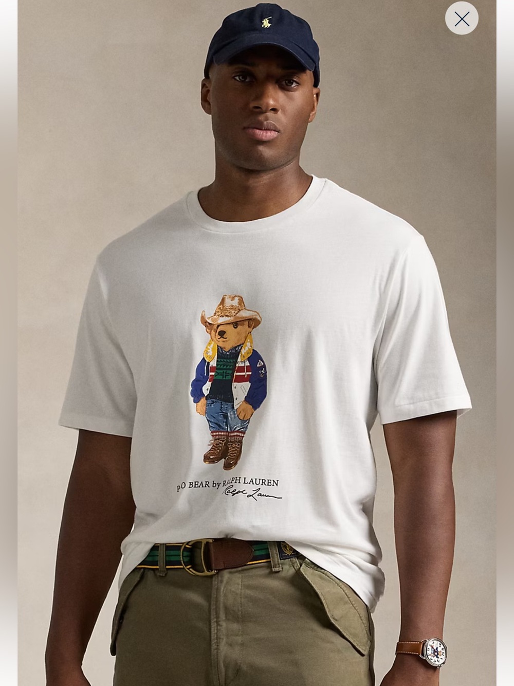 Ralph Lauren Polo Bear Tee Size XL